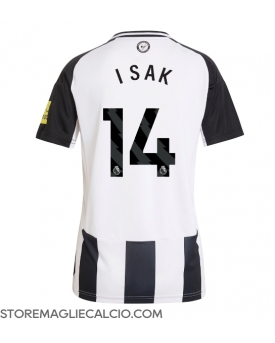 Newcastle United Alexander Isak #14 Maglia Gara Casa Repliche 2024-25 Donna